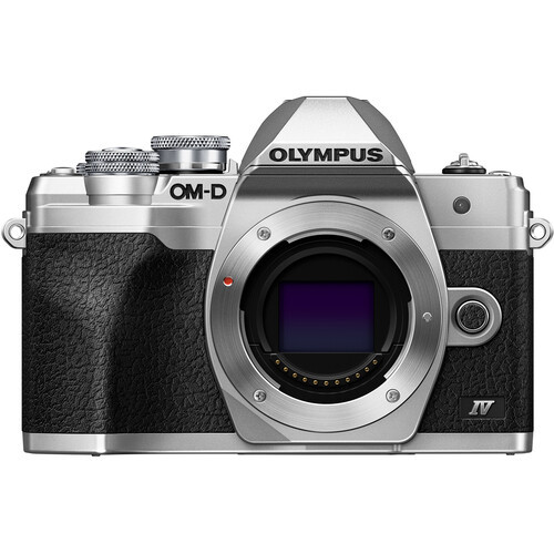 Olympus OM-D E-M10 Mark IV Body Silver (Kit Box, Body Only)