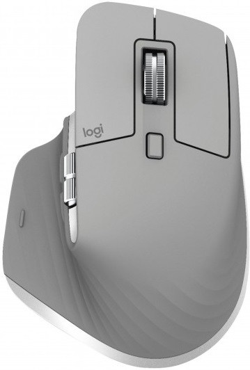 Logitech MX Master 3 Wireless Mouse Mid Grey