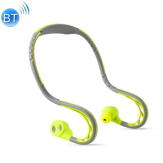 REMAX RB-S20 Bluetooth 4.2 Rotatable Ear Shell Rear-mounted Bluetooth Sports Earphone Yellow