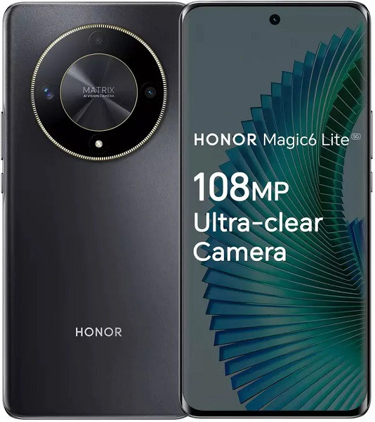 Honor Magic 6 Lite 5G ALI-NX3 Dual Sim 512GB Midnight Black (8GB RAM) - Global Version