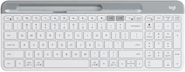 Logitech K580 Bluetooth Keyboard White