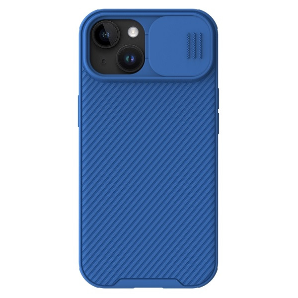 NILLKIN CamShield Pro Magnetic Magsafe Phone Case for iPhone 15 Plus (Blue)