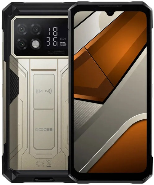 DOOGEE S200 Max 5G Rugged Phone Dual Sim 512GB Gold (16GB RAM)