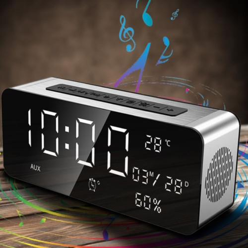 sistema Aditivo escanear Etoren EU | SARDiNE A10 Multifunctional Music Playback Bluetooth  Speaker(Silver)-Ofertas online