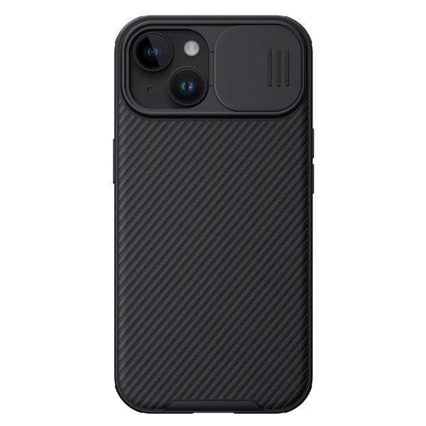 NILLKIN CamShield Pro Magnetic Magsafe Phone Case for iPhone 15 (Black)