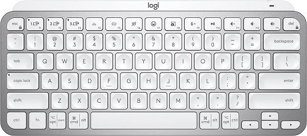 Logitech MX Keys Mini Wireless Keyboard for Mac Grey