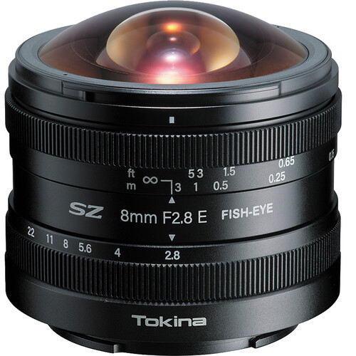 Tokina SZ 8mm f/2.8 Fisheye Lens (Canon EF-M Mount)