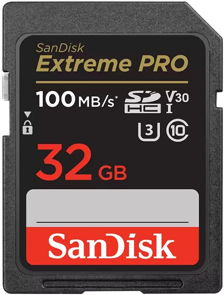 Sandisk 32GB Extreme PRO 170MB/s SDXC UHS-I