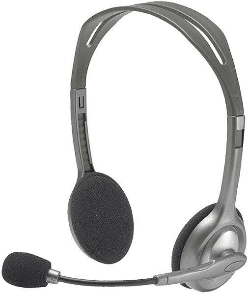 Logitech H110 Dual 3.5mm Audio Plugs Stereo Headset