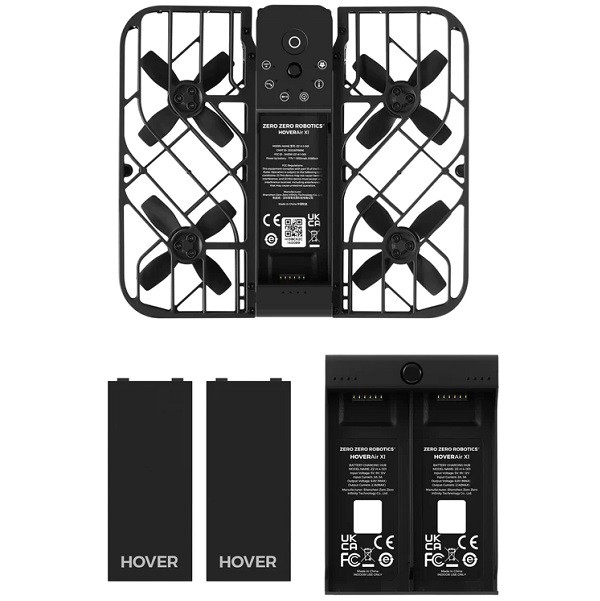 HoverAir X1 Drone Combo Black