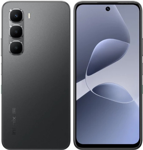 Infinix Hot 60 5G Dual Sim 256GB Sleek Black (8GB RAM) - Global Version