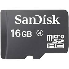 Sandisk 16GB T-Flash/Micro SD (Class
