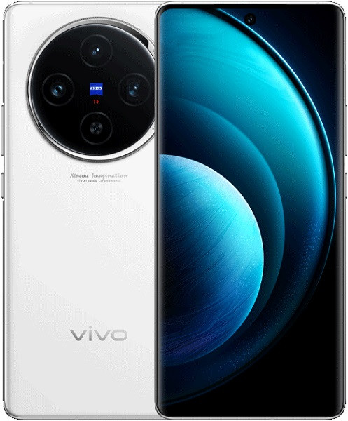 Vivo X100 Pro 5G V2324A Dual Sim 512GB White (16GB RAM) - China Version