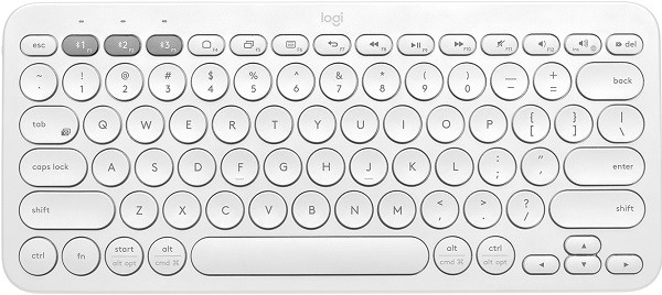 Logitech K380 Bluetooth Keyboard White