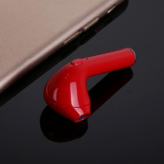 HBQ-i7 In-Ear Wireless Bluetooth Music Earphone (Red)