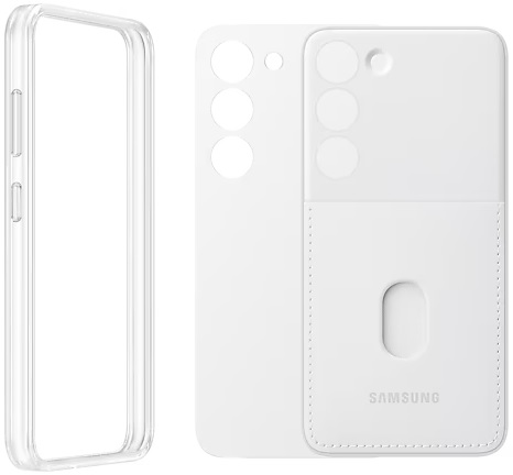 Samsung Galaxy S23 Frame Case White